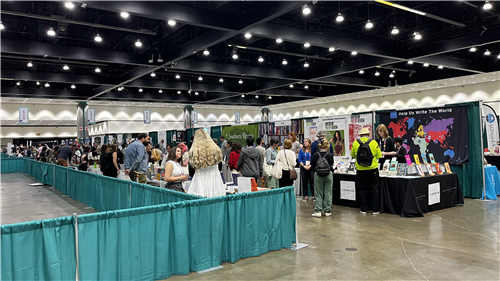 confernce fair setup