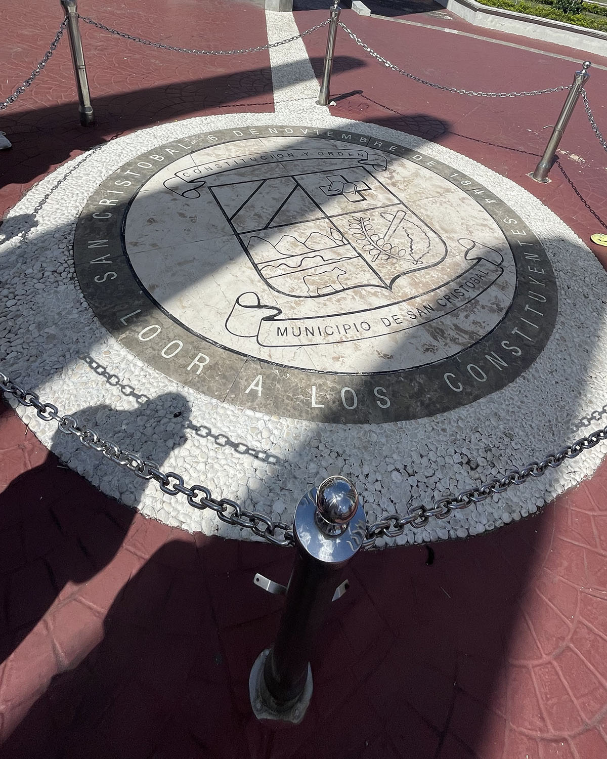Historical seal in the Dominican